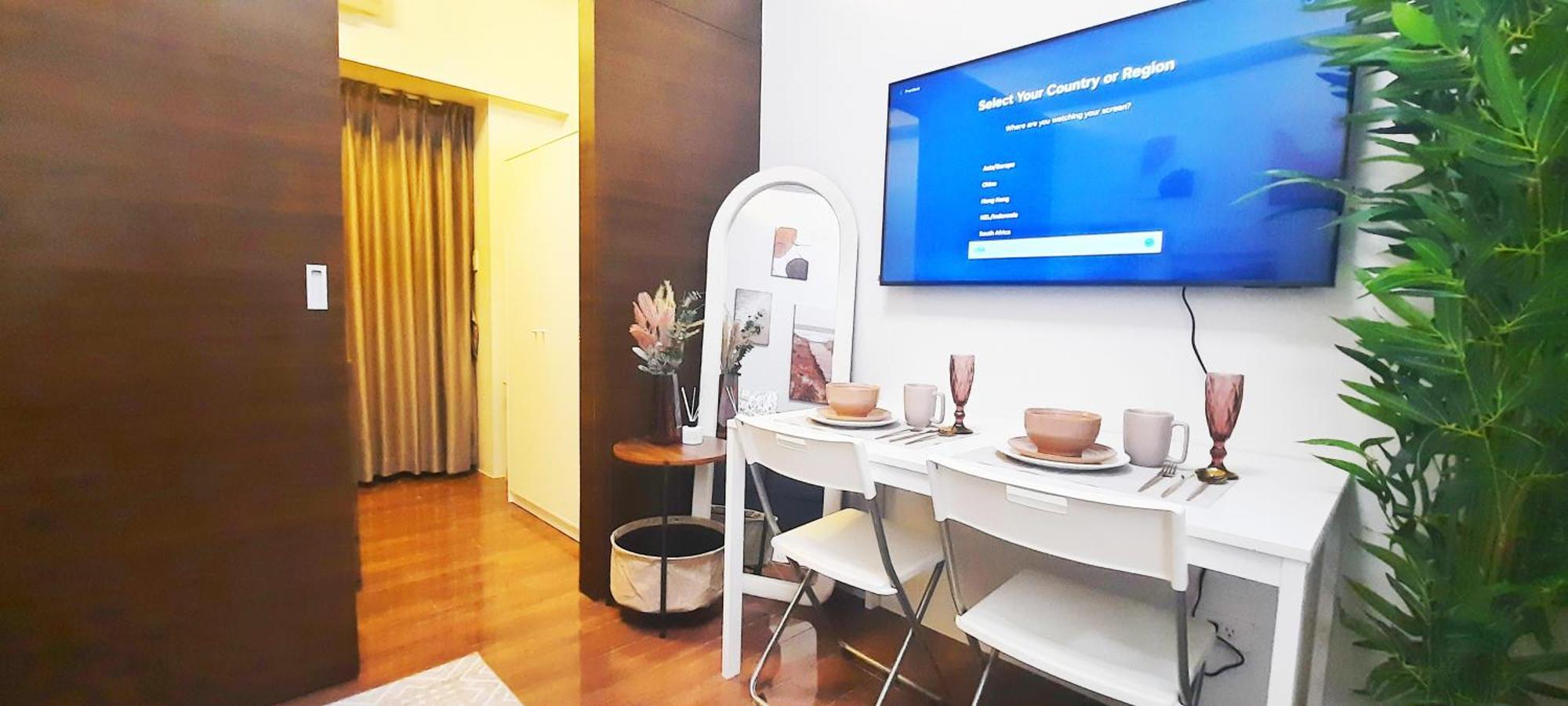 Stylish&Comfort Unit With Balcony In Air Makati Makati City Zewnętrze zdjęcie